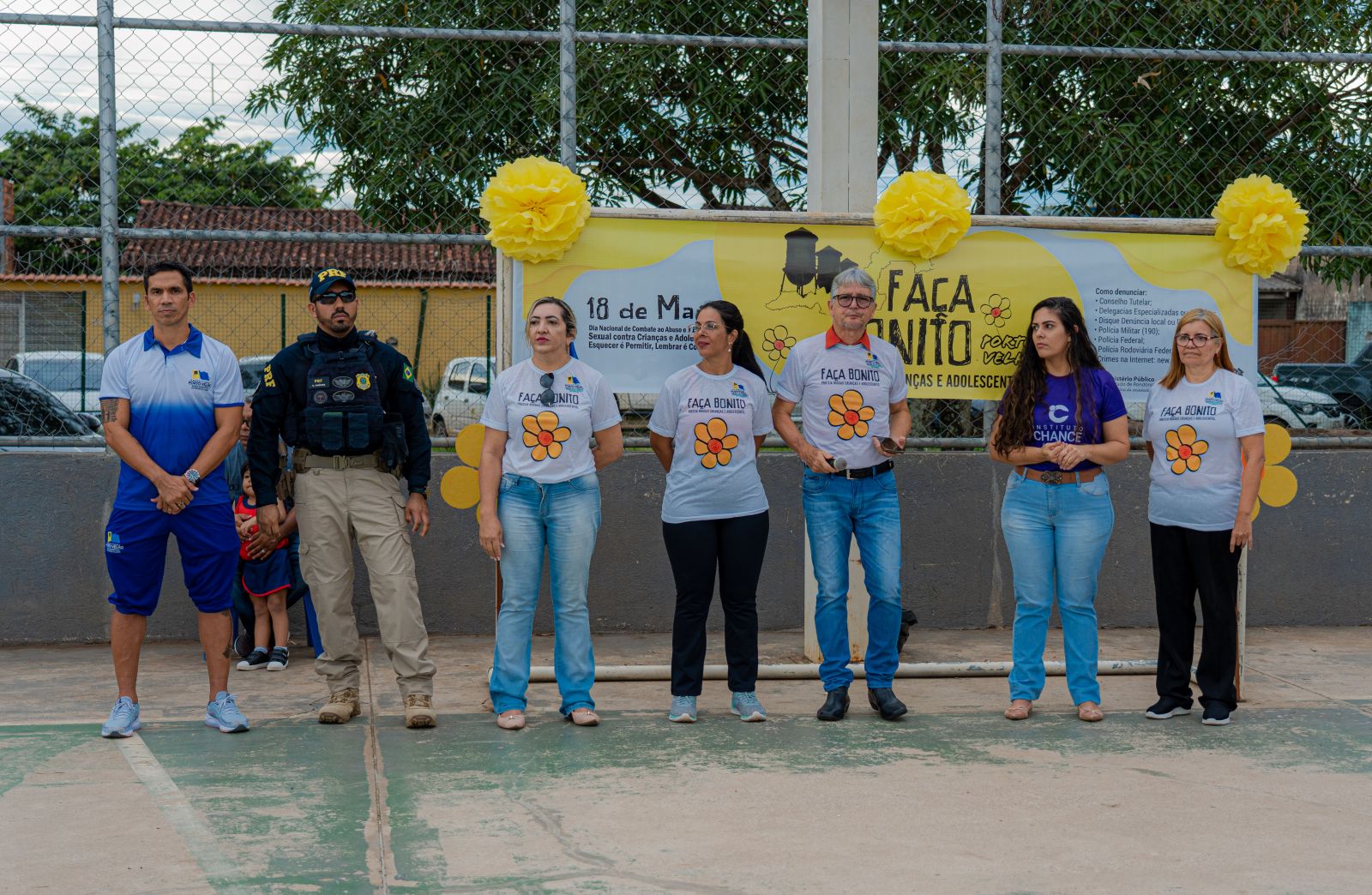 Local foi escolhido devido ao alto fluxo de frequentadores, principalmente acompanhados de crianças