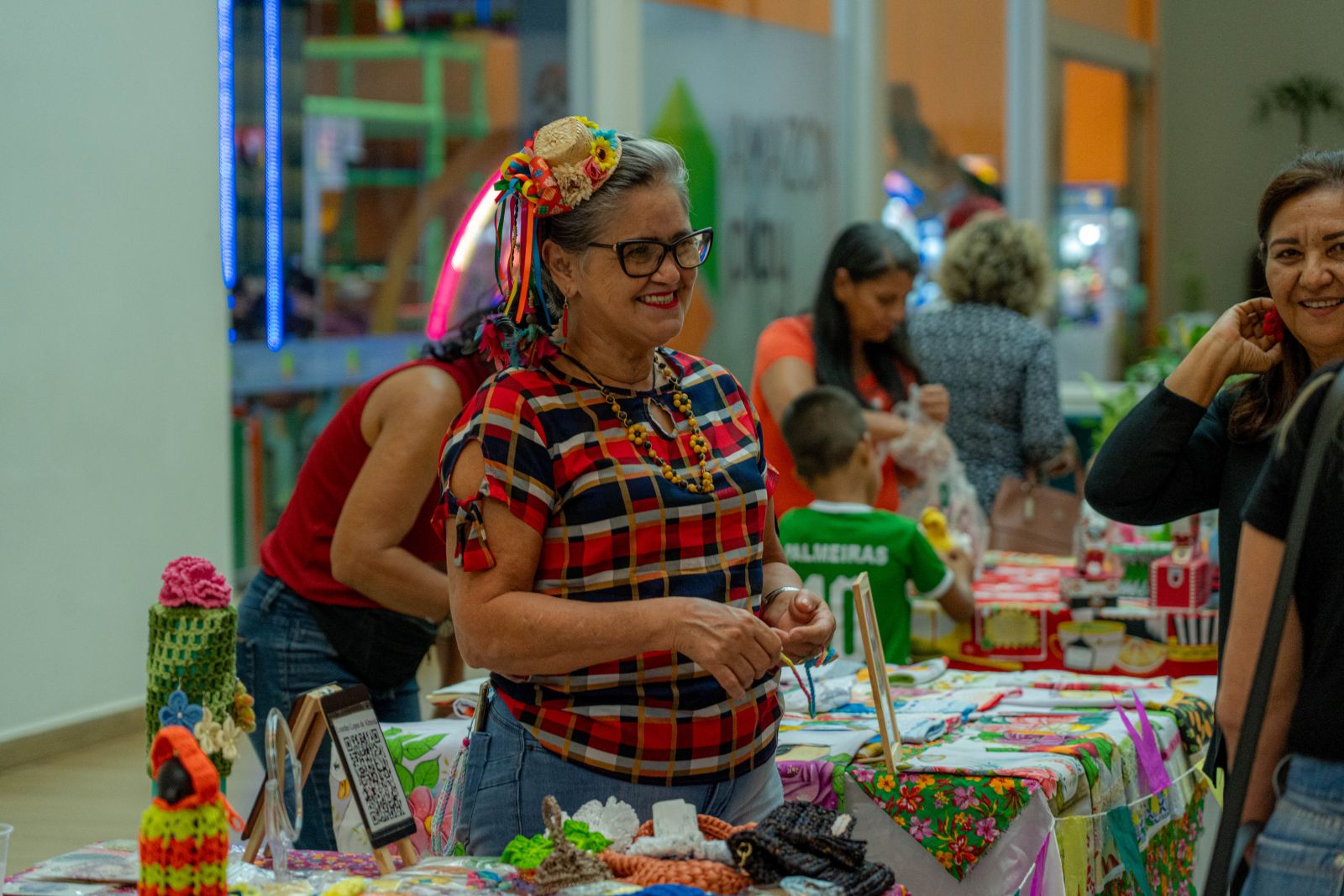 Na Feira da Mulher Empreendedora terá exposição e comercialização de artesanatos e outros produtos