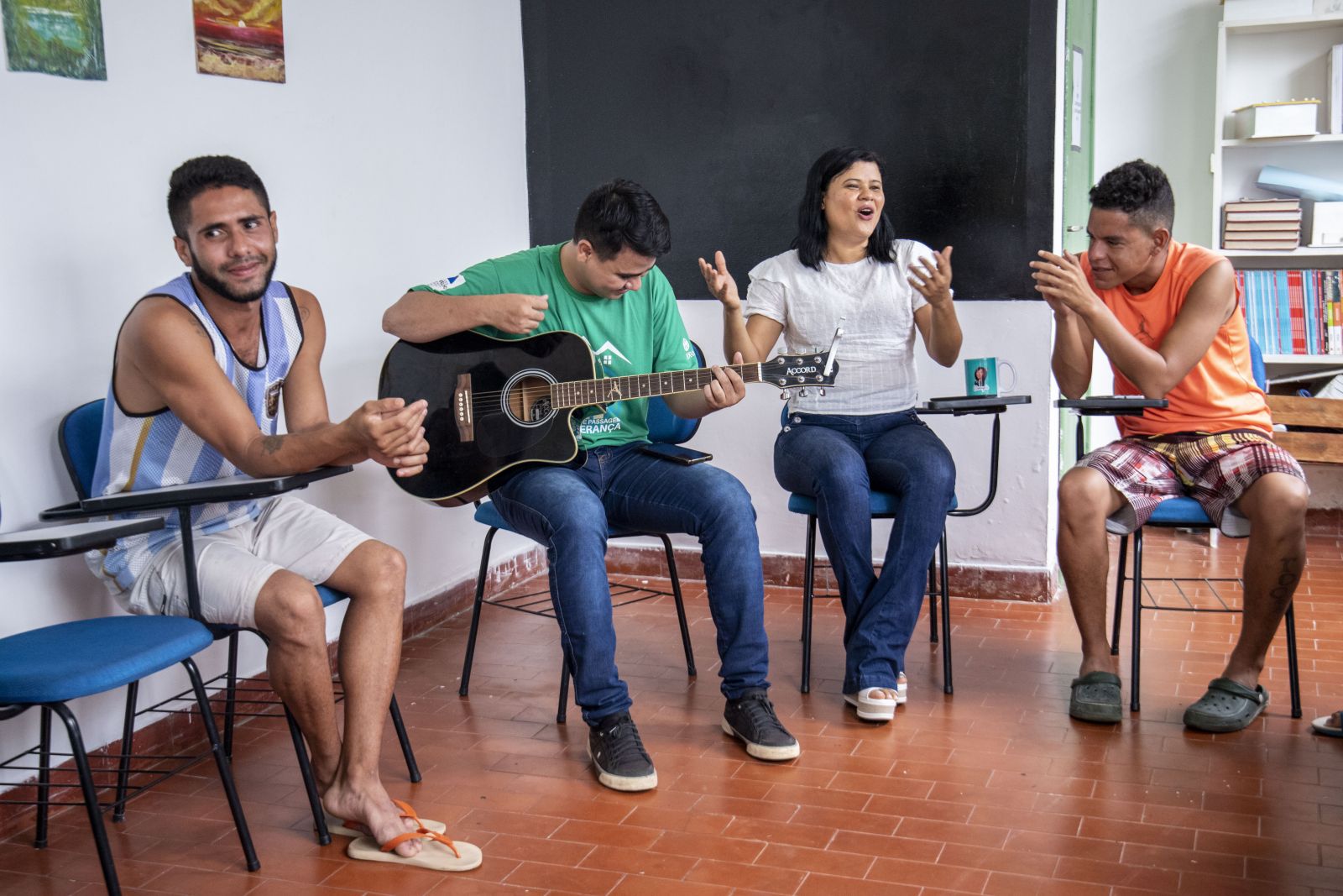 Local tem capacidade para acolher 40 pessoas, com dormitórios e refeições diárias