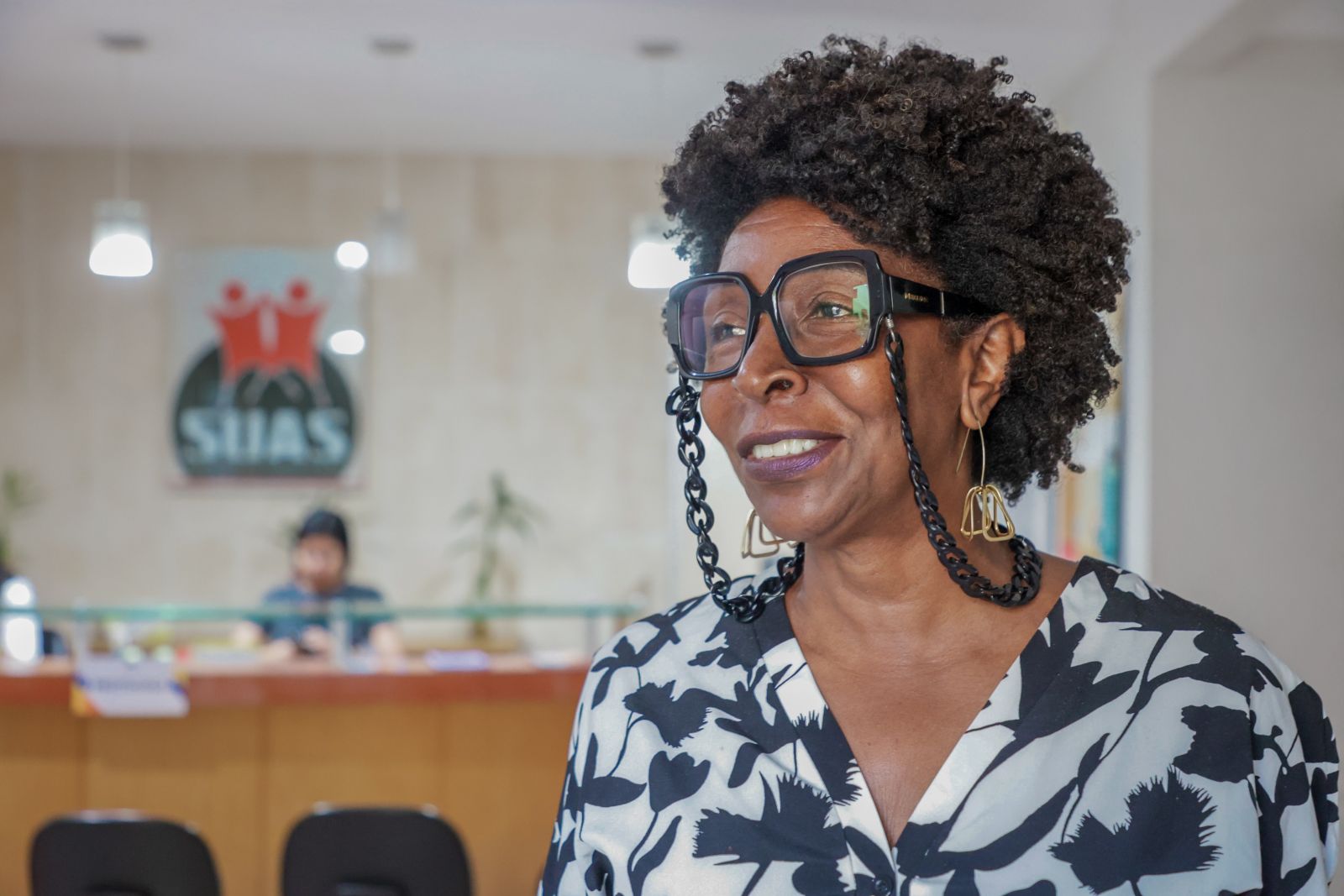 Elsie Shockness coordena na Semasf as atividades de promoção da igualdade racial