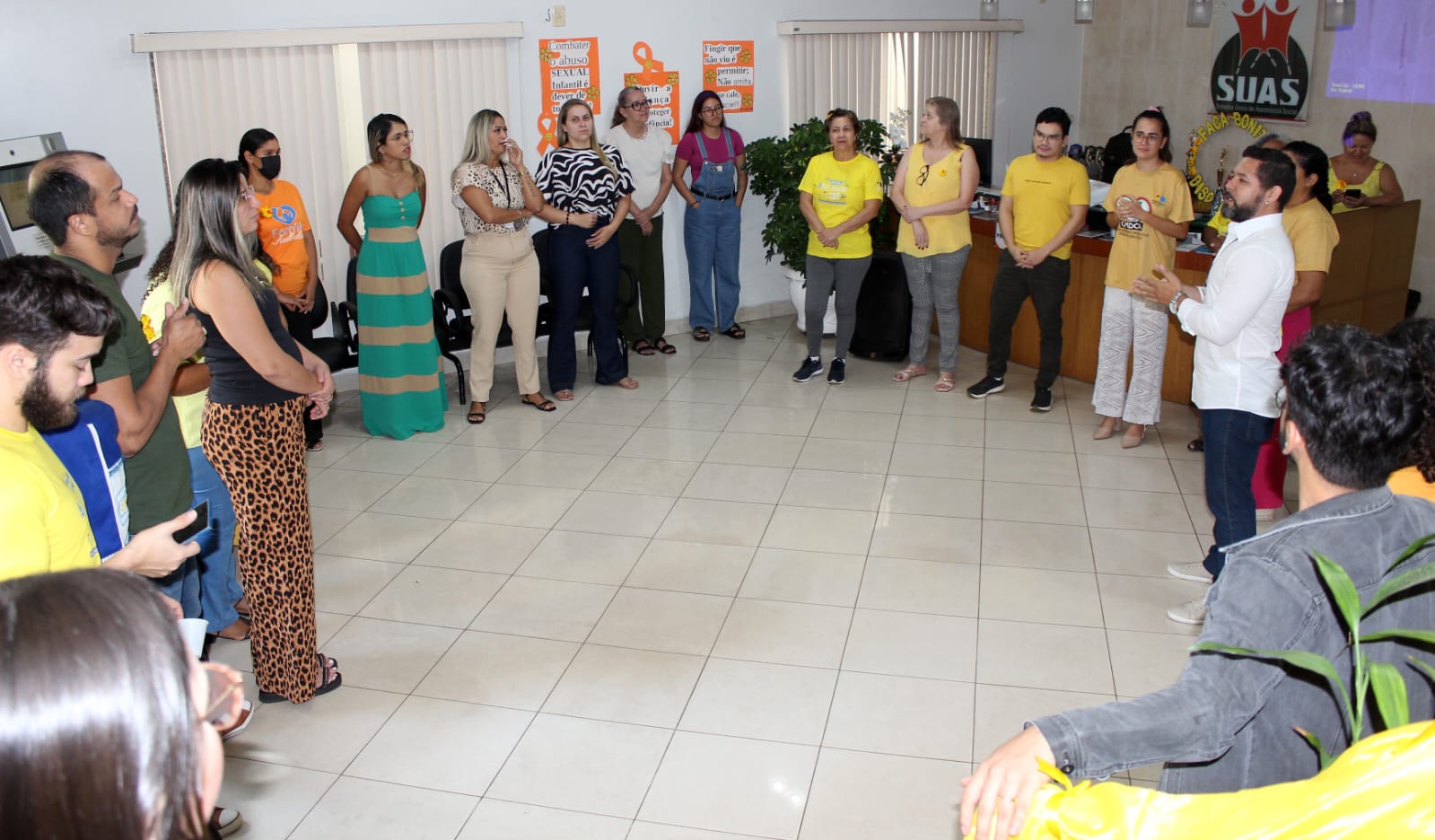 Palestra aconteceu na manhã da sexta-feira (23), na sede da Semasf