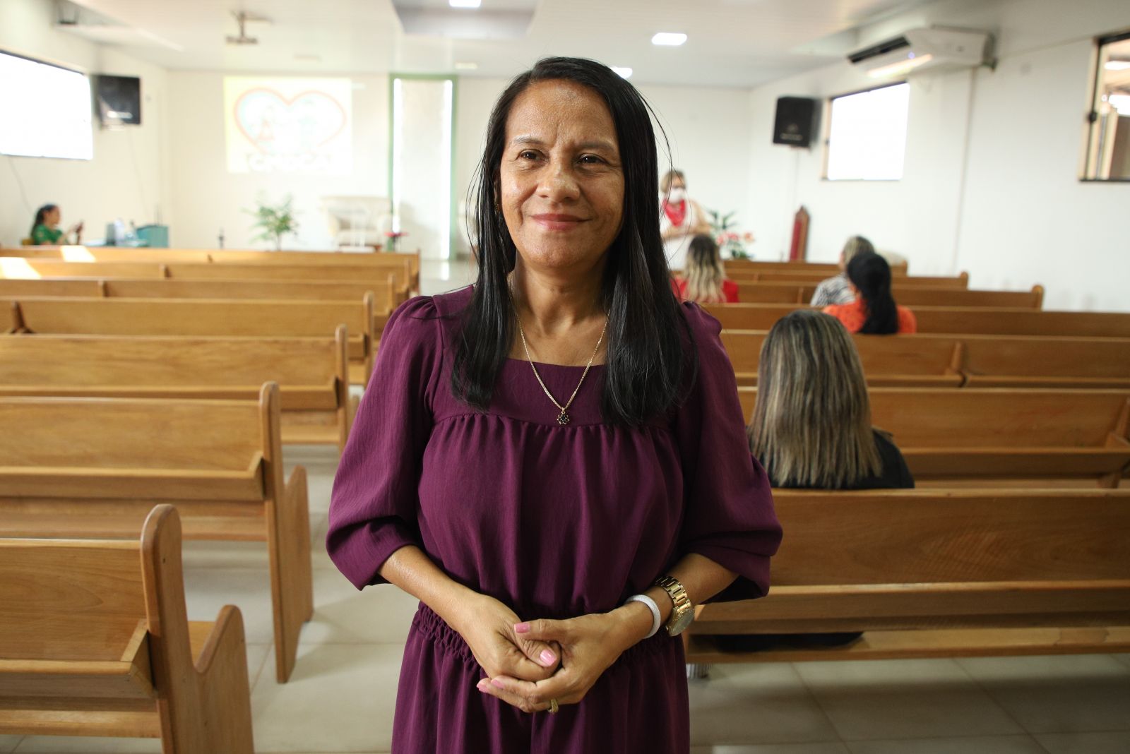 Marina Falcão, presidente do CMDCA e representante da Semasf