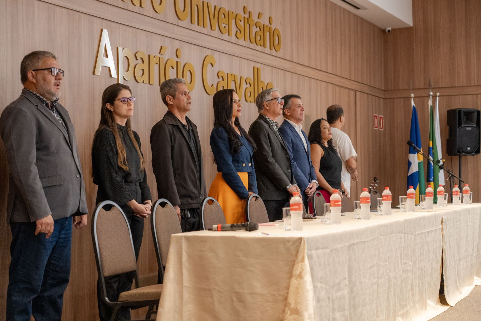 Para a cerimônia de posse, o CMDCA convidou atores do sistema de garantia dos direitos da criança e do adolescente