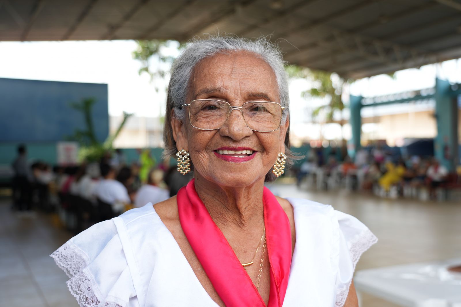 Para a Raimunda Passos, eventos como este lembram que envelhecer não é parar, mas continuar