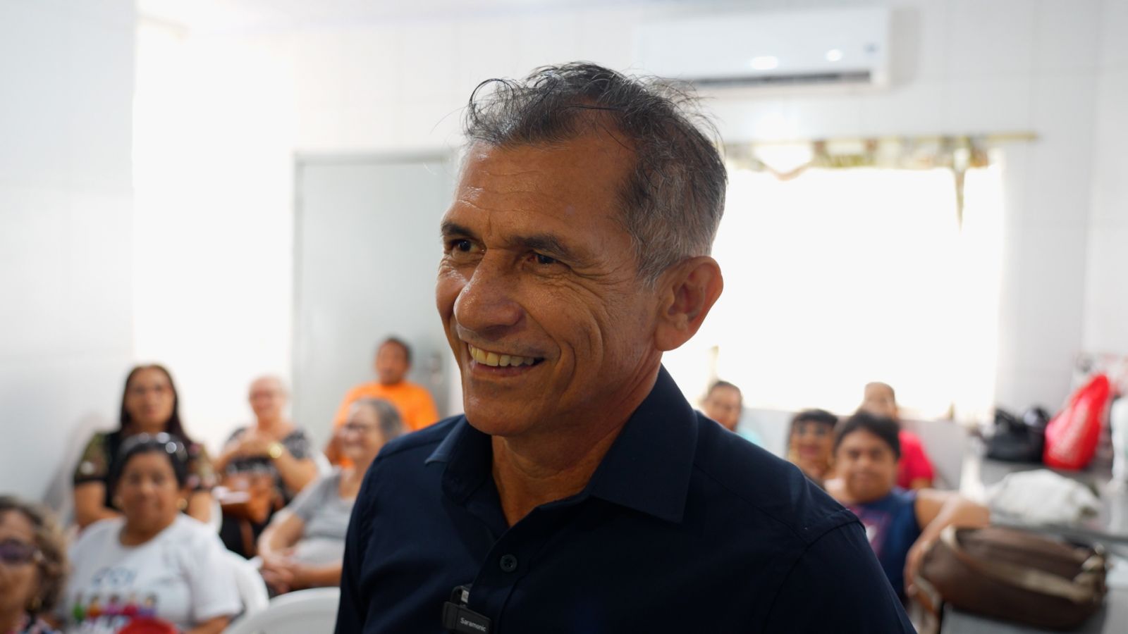Sebastião Leitão de Araújo, assistente social do CCI