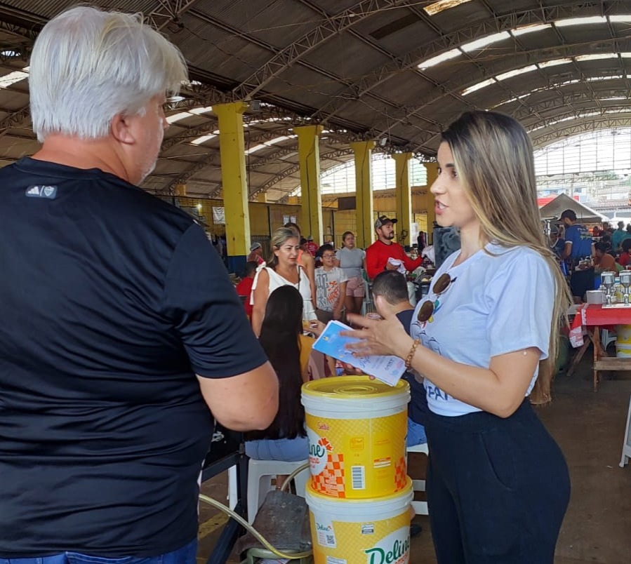 No domingo (3), as atividades foram realizadas na feira livre do Cai n’Água