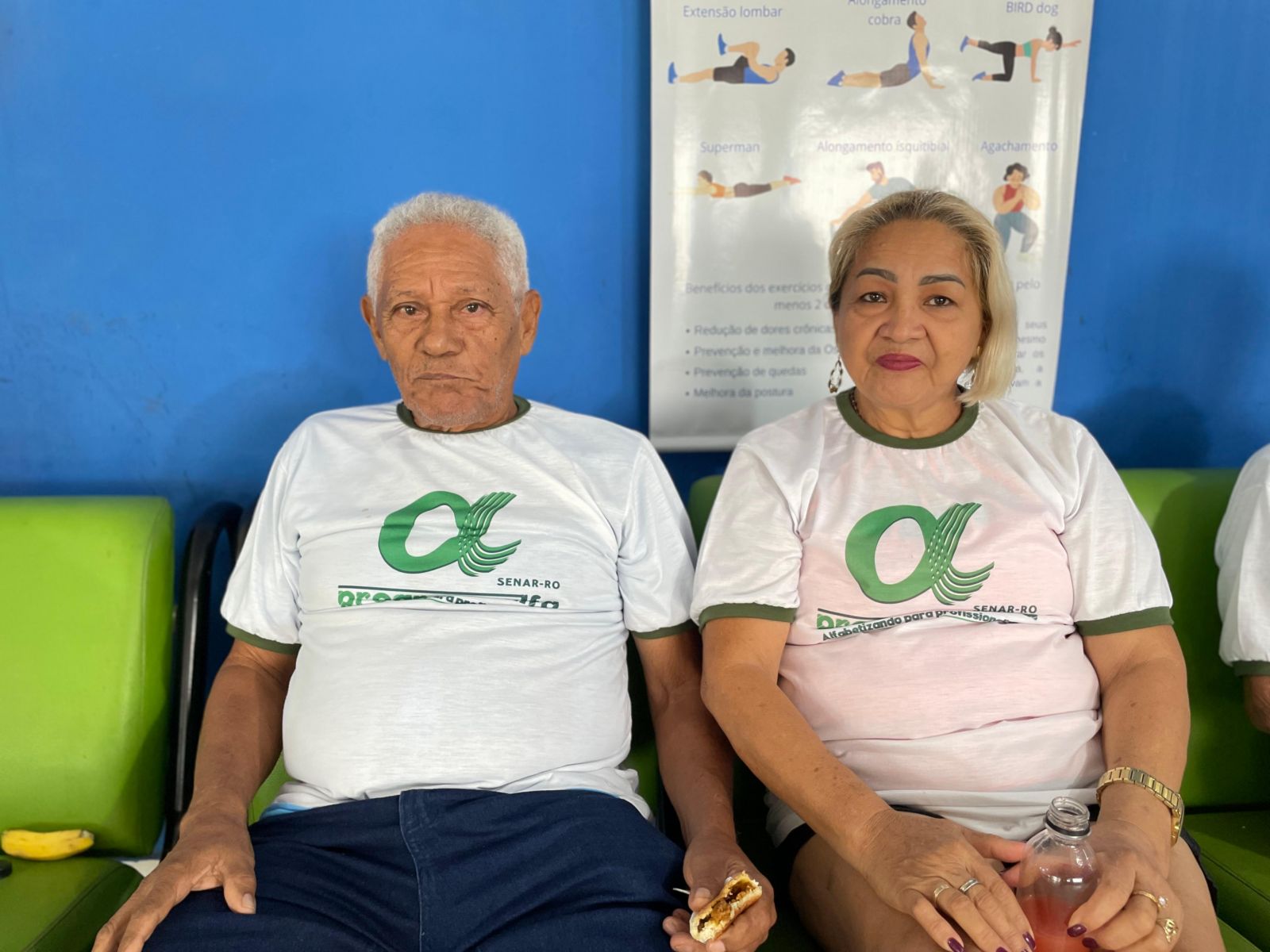 Izaías e Elisenha mostram a importância do CCI como espaço de acolhimento, inclusão e cidadania