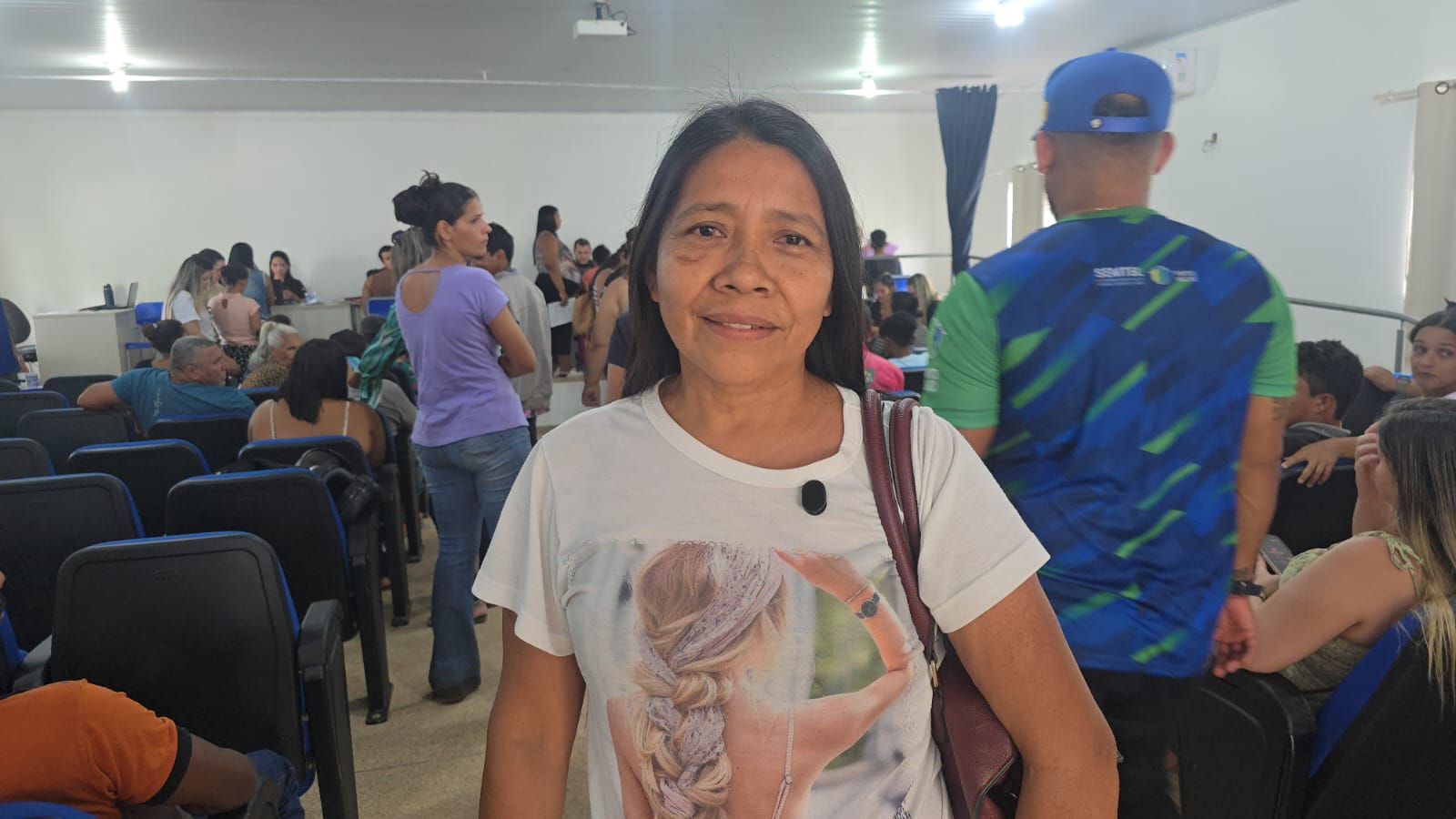 Alcilene procurou o serviço para emitir a segunda via do RG